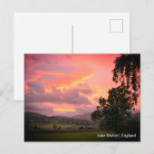 Lake District England Holiday Briefkaart (Voorkant / Achterkant)