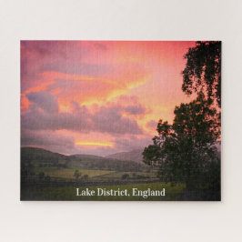 Lake District England Sunset Legpuzzel