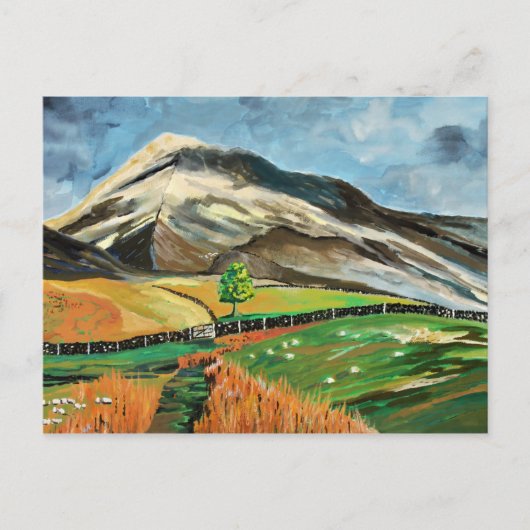 Lake District Hills Briefkaart (Voorkant)