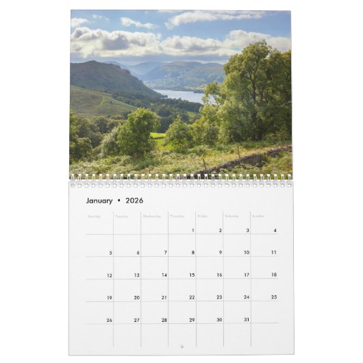 Lake District Kalender (Jan 2026)