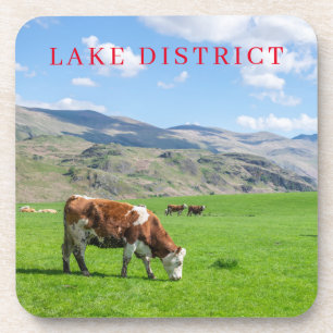 Lake District koe grazende uitzicht onderzetters