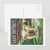 LAKE DISTRICT NATIONAL PARK - CUMBRIA ENGLAND BRIEFKAART (Voorkant / Achterkant)