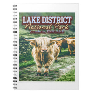 LAKE DISTRICT NATIONAL PARK - CUMBRIA ENGLAND NOTITIEBOEK