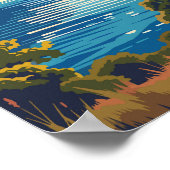 Lake District National Park Engeland Reis Kunst Poster (Hoek)