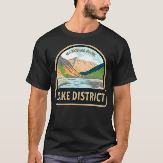 Lake District National Park Engeland Vintage Wasda T-shirt