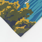 Lake District National Park England Reiskunst Fleece Deken (Hoek)