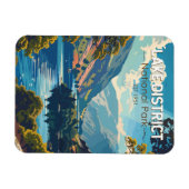 Lake District National Park England Reiskunst Magneet (Horizontaal)