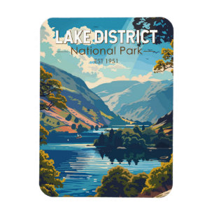 Lake District National Park England Reiskunst Magneet