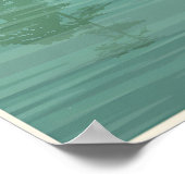 Lake District National Park Reisposter Groen Poster (Hoek)