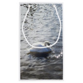 Lake District Swan Gigt Bag Klein Cadeauzakje (Achterkant)