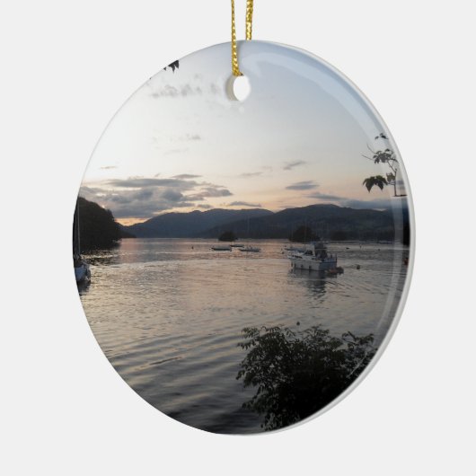 Lake District Windermere Lake Keramisch Ornament (Links)