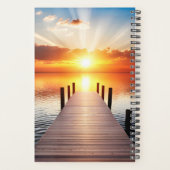 Lake Dock bij zonsopgang Planner (Achterkant)