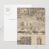 Lake Dunmore House in Salisbury Briefkaart (Voorkant / Achterkant)