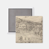 Lake Dunmore House in Salisbury Magneet (Voorkant / Achterkant)
