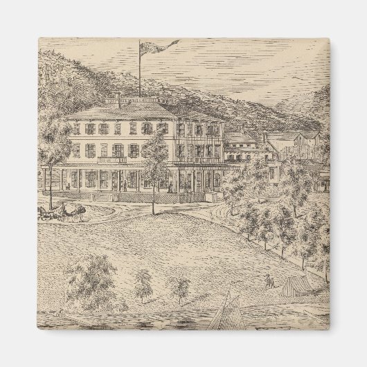 Lake Dunmore House in Salisbury Magneet (Voorkant)