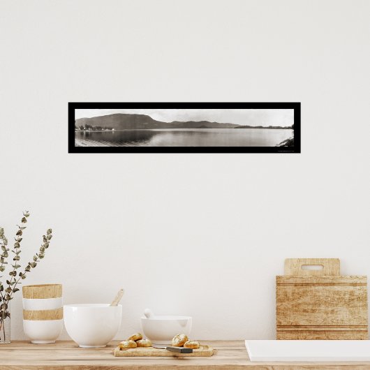 Lake Dunmore, Vermont Foto 1912 Poster (Keuken)