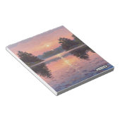 Lake During Dusk Notitieblok (Schuin)