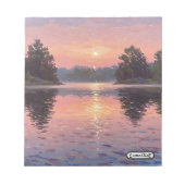 Lake During Dusk Notitieblok (Voorkant)