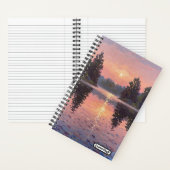 Lake During Dusk Notitieboek (Binnen)