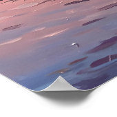 Lake During Dusk Poster (Hoek)