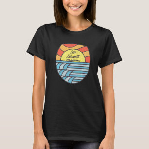 Lake Ellsworth Oklahoma Ok Sunset Vacation Souveni T-shirt