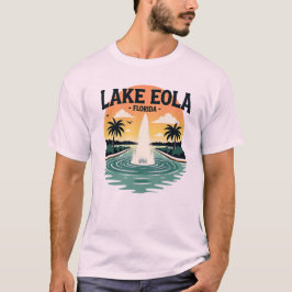 Lake Eola Fontein - Orlando Florida Cityscape T-shirt