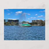 Lake Eola Fountain Orlando Florida Foto Briefkaart (Voorkant)