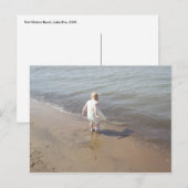 Lake Erie Beach Briefkaart (Voorkant / Achterkant)