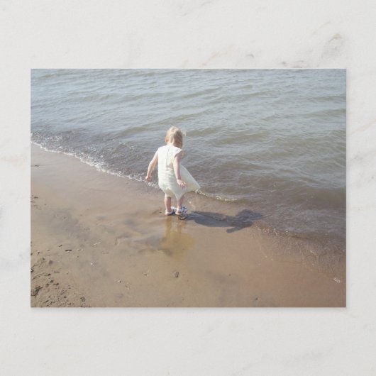 Lake Erie Beach Briefkaart (Voorkant)