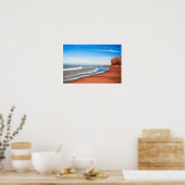 Lake Erie Beach – Tranquil Shoreline Photography Poster (Keuken)