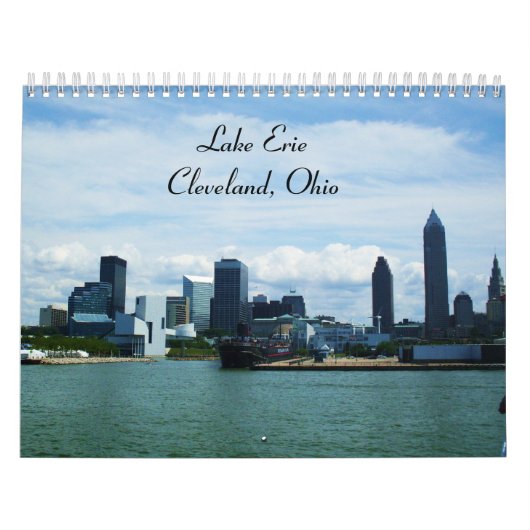 LAKE ERIE, CLEVELAND, OHIO-kalender Kalender (Hoes)