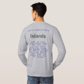 Lake Erie Eilanden T-Shirt (Achterkant volledig)