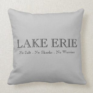 Lake Erie, Great Lake humor, geen haaien, geen zou Kussen