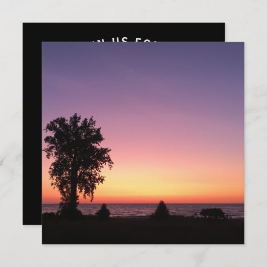 Lake Erie Kaart (Voorkant / Achterkant)