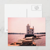 Lake Erie Lighthouse Briefkaart (Voorkant / Achterkant)