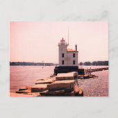 Lake Erie Lighthouse Briefkaart (Voorkant)