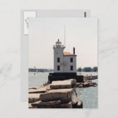 Lake Erie Lighthouse Briefkaart (Voorkant / Achterkant)