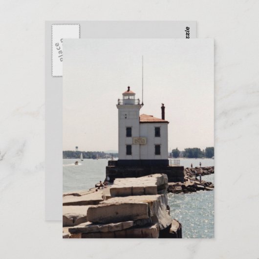 Lake Erie Lighthouse Briefkaart (Voorkant / Achterkant)