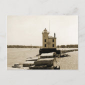 Lake Erie Lighthouse Briefkaart (Voorkant)