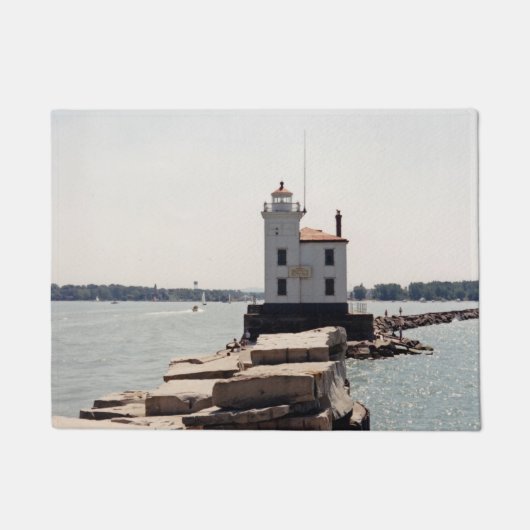 Lake Erie Lighthouse Deurmat (Voorkant)