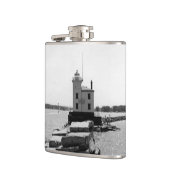 Lake Erie Lighthouse Heupfles (Links)