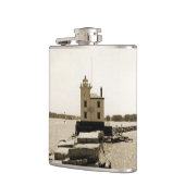 Lake Erie Lighthouse Heupfles (Links)