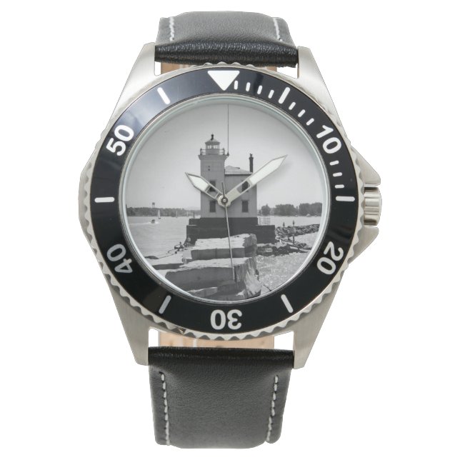 Lake Erie Lighthouse Horloge (Voorkant)
