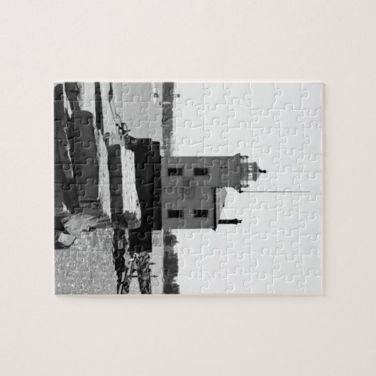 Lake Erie Lighthouse Legpuzzel (Horizontaal)