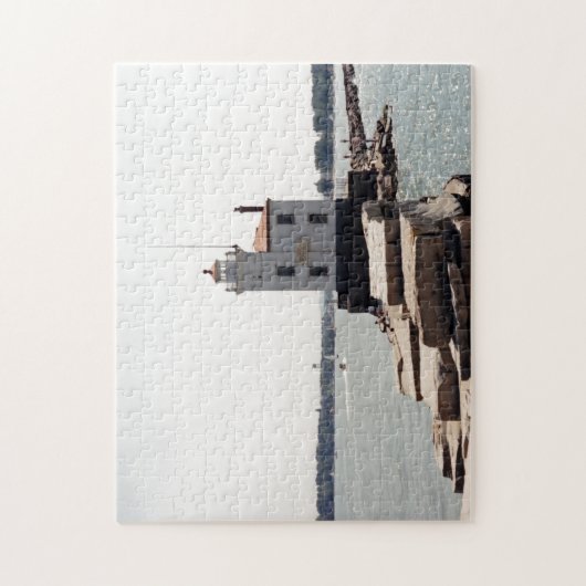 Lake Erie Lighthouse Legpuzzel (Verticaal)