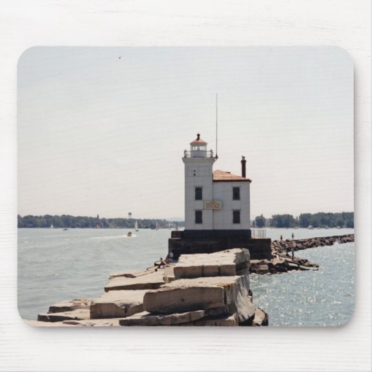 Lake Erie Lighthouse Muismat (Voorkant)