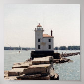 Lake Erie Lighthouse Poster (Voorkant)