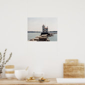 Lake Erie Lighthouse Poster (Keuken)
