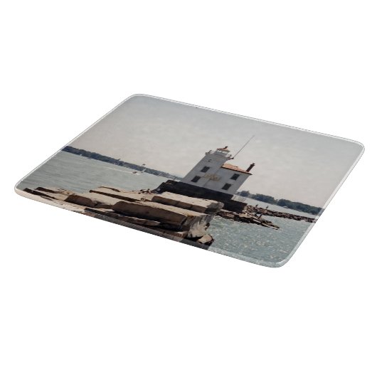 Lake Erie Lighthouse Snijplank (Hoek)