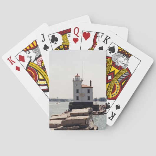 Lake Erie Lighthouse Speelkaarten (Achterkant)